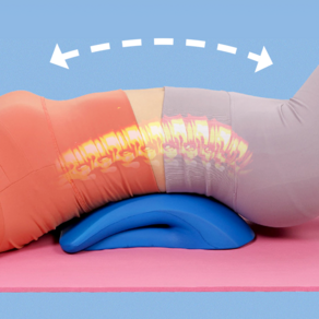 허리 스트레칭 기구 목 등 마사지기 지압기 자세 교정기 허리펴 굽은등 일자허리 펴기