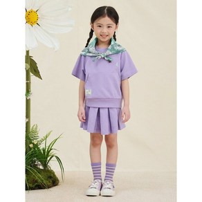 [브랜드정품]빈폴키즈 공식브랜드관 [BEANPOLE KIDS] 피케 반팔 치마바지 상하세트 라이트 퍼플 (BI5342G08V) 등교룩 등원룩
