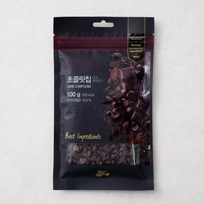 [메가마트]브레드가든 초코칩 100g, 1개