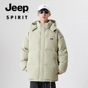 JEEP SPIRIT 남성 오버핏 패딩 점퍼 남자 겨울 잠바 JPHJ08A66666