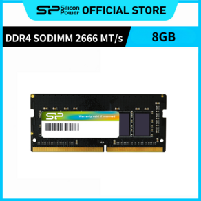 실리콘파워 Silicon Powe DDR4-2666 PC4-21300 노트북용 램 패키지 메모리 RAM, 8GB, 1개