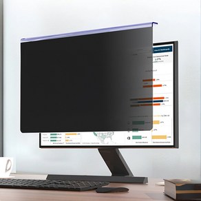 100%국산 거치식 모니터 보안필름 블루라이트차단 사생활 정보보호 필름 화면 보호기 컴퓨터 19인치~ 32인치, 1개, GHH22(50.5x32cm/19~22인치)