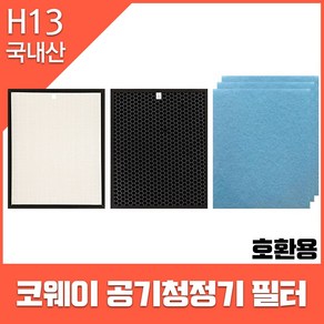 코웨이 공기청정기필터 APMS-0815C 1년SET 헤파1+탈취1+기능성3 호환용, 1개