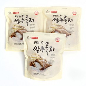 국산 100% 안동 백진주쌀 누룽지, 700g, 3개, 3개, 700g