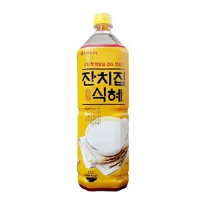 롯데 잔치집 식혜 1.5Lx12펫, 상세페이지 참조, 12개, 1.5L