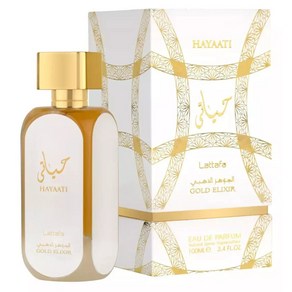 [Lattafa] Hayaati Gold Elixi by pefume fo unisex EDP 3.3 / 3.4 oz, 1개, 100ml