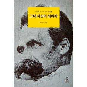 그대 자신이 되어라:해체와 창조의 철학자 니체