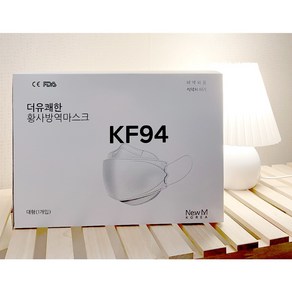 뉴엠코리아 KF94 국내산 더유쾌한4중 황사방역 식약처/FDA/CE 보건용마스크 100매