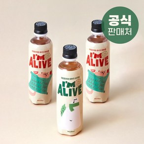 아임얼라이브 콤부차 자몽애플, 360ml, 12개