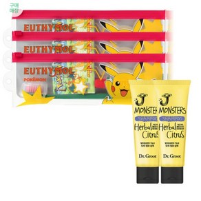 포켓몬 유시몰 여행용셋트3개 + 닥터그루트 샴푸 75ml 2개, 1개