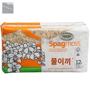 수태 뉴질랜드 초건조 물풀 조경 물이끼, 오렌지 5A 뉴질랜드 수태 12L (약 150g), 1개