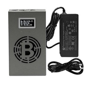 Bitcoin Mine LV06 BTC Solo 2.4GWiFi 13W SHA-256 500GH/S BM1366 아시아 배송 저소음 복권 암호화폐 기계 장치 가정용, 1개