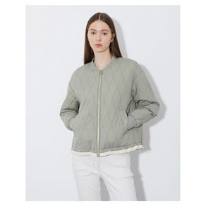 올리비아로렌물결 퀼팅 패딩 점퍼_VVBKA4S1271 204980 {!마감임박!}, 105, PALE KHAKI(44)