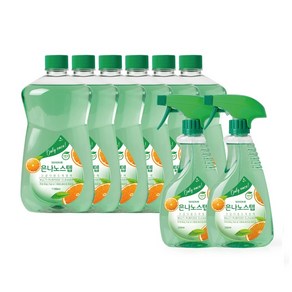 [은나노스텝] 시즌3 본품2+리필6 (스프레이2개), 6개, 550ml
