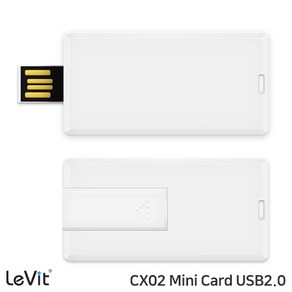 레빗 CX02 미니 카드형 USB2.0 메모리(4G), 없음