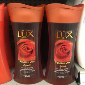 럭스 패션에이트 스펠 샤워젤 바디워시 400mlx2개 Lux Body Wash Passionate Spell, 2개, 400ml