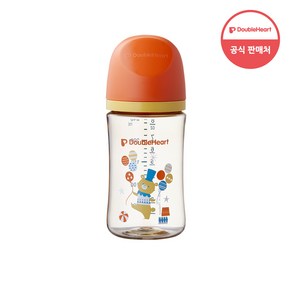 더블하트 모유실감 3세대 PPSU 서커스베어 240ml (M젖꼭지포함), 2개