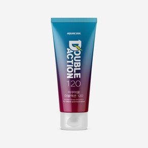 (아울렛/유통기한 26.03.13) 아쿠아쿨 더블액션 120 120ml / 쿨+핫 이중케어 리커버리 젤크림, 1개, 1개입