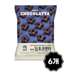 벨지안 딥초코렛타, 6개, 80g