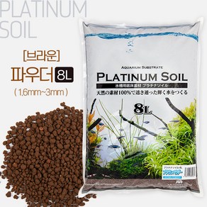 JUN 플래티넘 소일 [브라운] 파우더 8L, 1개