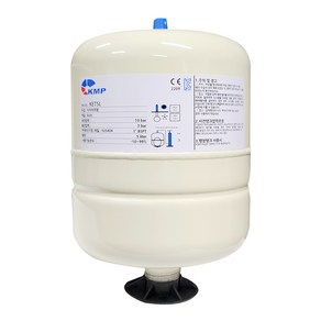 펌프샵 KMP KET 5L 5리터 10바 25A 입형 다이아후렘 다이아후램 다이아프램 밀폐형 팽창탱크 압력탱크 질소탱크 KET-5L 코리아모터펌프, 1개