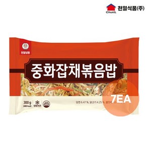 천일식품 중화잡채볶음밥 300g x 7봉, 7개