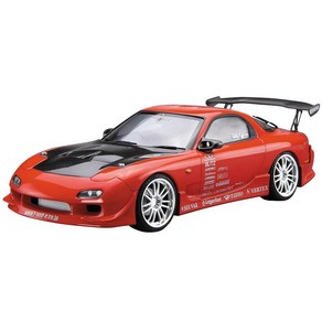 아오시마 문화 교재사 1/24 더 튠드 카 실리 즈 No.9 마츠다 VERTEX FD3S RX-71999 플라모델, 1개