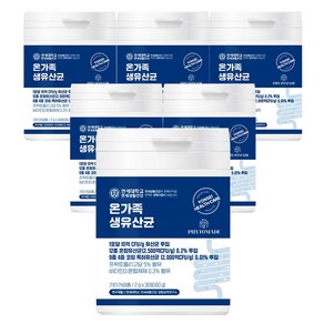 연세생활건강 파이토메이드 연세헬스케어 온가족 생유산균 30p*6개, 6세트, 60g