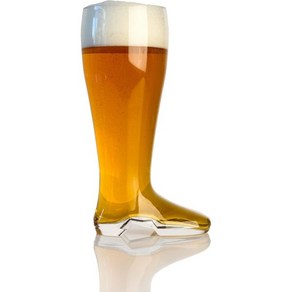 Das Boot Oktoberfest 축하 행사 성 패트릭의 날 학사 또는 축제를 위한 고품질 유리 맥주 부츠 머그잔 2잔 이상 보유 2리터