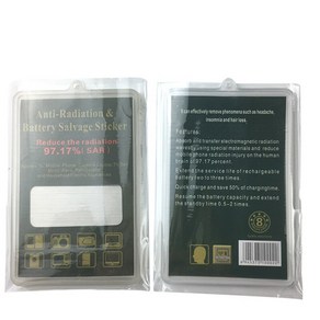 전자파 차단 스티커 전차스 1pc Anti EMF Radiation tion Shield Stickes fo Cell PhoneLaptopEtc 634EA 2, 01 Silve, 1개