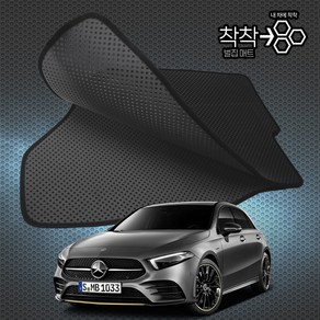 벤츠 A클래스 4세대 벌집매트 세단 해치백 (A220 AMG A43 A45) 고무매트 바닥 발판 깔판, 뉴A클래스 [4세대 해치백] (2019.9~), [일반벌집매트]트렁크매트만제작