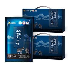 한국바이오셀 지리산 흑염소 진액 30포, 2.1L, 2개