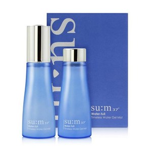 숨37 워터-풀 타임리스 워터 젤 미스트 60ml+60ml, 2개