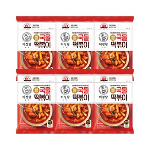 미정당 국물떡볶이 2인분, 6개, 401.2g