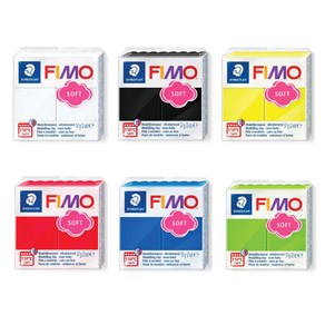 피모 소프트 6색상 세트 / fimo 폴리머클레이 스컬피