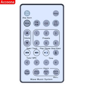 호환 BOSE A6 B5 B1 B7 B1-1 B1-2 B3 어쿠스틱 웨이브 음악 시스템 I II III용 리모컨, [06] BOSE B1-2