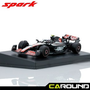 스파크 1:64 머니그램 하스 F1 Team VF-23 No.27 2023 시즌 - 니코 훌켄버그 (드라이버 포함) - Y296, 1개