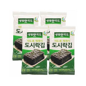 지도표 성경김 맛지도 재래식 도시락김 2g x 240봉, 1개, 본상품선택