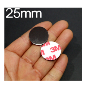 일상채움 3M 원형 자석 스티커 25mm 20p 세트, 20개