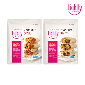 라이틀리 곤약브리또 핫치킨 500g(4입) + 바비큐 500g(4입), 8개, 500g