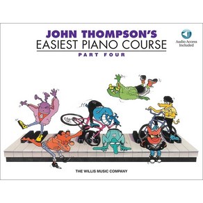 John Thompson's Easiest Piano Couse - Pat 4 존 톰슨 어린이 피아노 교재 4권 (온라인 음원 포함) Hal Leonad 할 레오나드