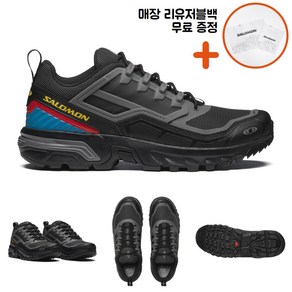 [백화점매장판/AS가능] 살로몬 ACS + FT 런닝화 운동화 워킹화 블랙 퓨터 파이어리 레드 L47435400