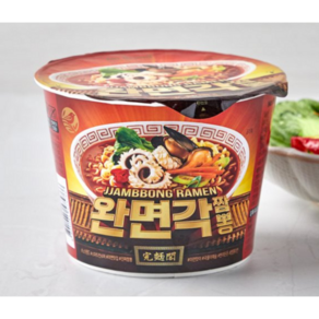 노브랜드 완면각 짬뽕 컵라면 105g, 12개