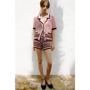 ZARA 자라 니트 폴로 탑 &쇼츠 3920/258 3920259