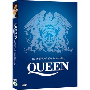 DVD 보헤미안랩소디-퀸 2종 세트 Queen (2diisc)-웸블리라이브+위윌락유 몬트리올공연 We will ock you