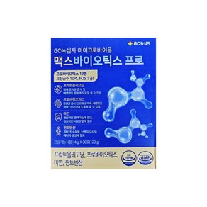 GC녹십자 맥스바이오틱스 프로 4g x 30포, 120g, 1개