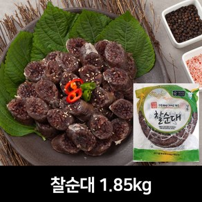 대전식품 찰순대 (냉동), 1개, 1.85kg