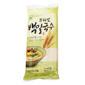 우리밀 우리밀 백밀 국수 400g 이강산닷컴, 1개