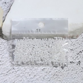 클래식네일 대용량 하프진주 네일파츠, 화이트 2mm(1078), 100개