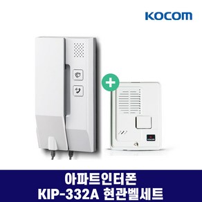 KIP-332A KIP-332D 코콤 아파트인터폰 아날로그 AC용 DC용